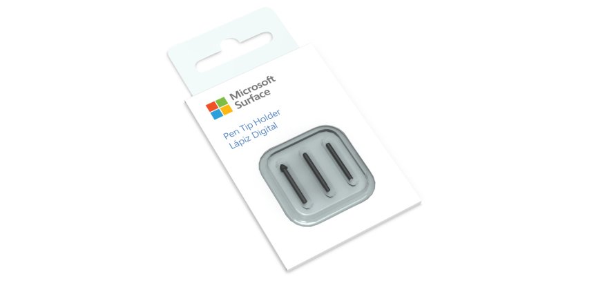 Microsoft Surface Pen Tips V2 Negro 3 pieza(s)