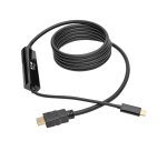 Tripp Lite U444-006-H câble vidéo et adaptateur 1,8 m USB Type-C HDMI Noir