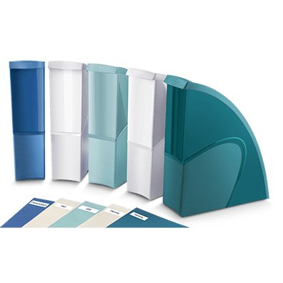 CEP Porte-revues Riviera, format A4, assorti