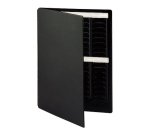 Mini planning à fiche T indice 2 - 2 volets noir - Nobo