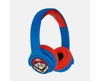OTL Technologies SM0694 headphones/headset Wireless Head-band Gaming Bluetooth Blue, Red
