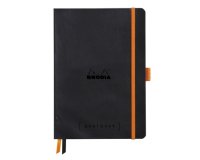 Rhodiarama Goalbook souple A5 240 pages dot papier ivoire 90g - Noir