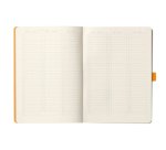 Rhodiarama Goalbook souple A5 240 pages dot papier ivoire 90g - Noir