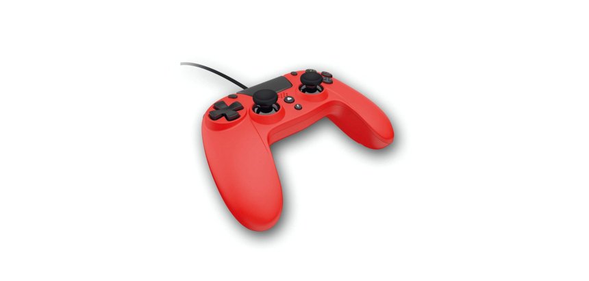 Gioteck VX4 Red USB Gamepad Analogue / Digital PC, PlayStation 4