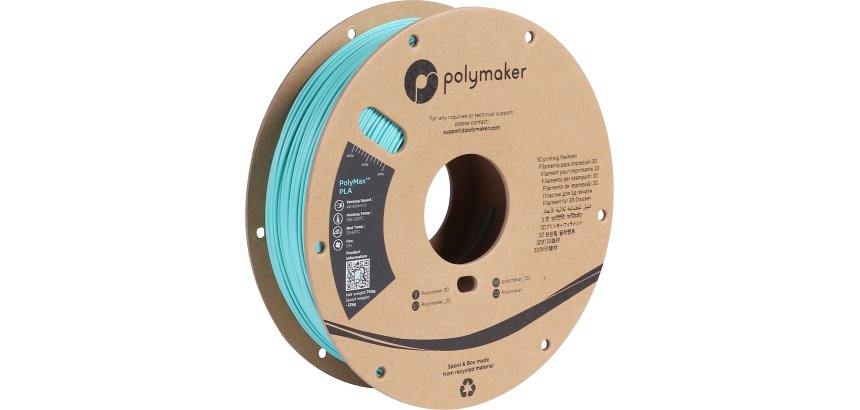Polymaker PA06010 3D Printing Material Polylactic Acid (PLA) Blue 750 g
