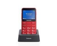 Panasonic KX-TU155EXRN teléfono móvil 6,1 cm (2.4") 102 g Rojo Teléfono con cámara