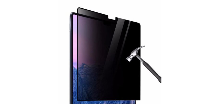 MW MW-200195 filtre anti-reflets pour écran et filtre de confidentialité 33 cm (13") Ordinateur portable Filtre de confidentialité d’écran avec cadre