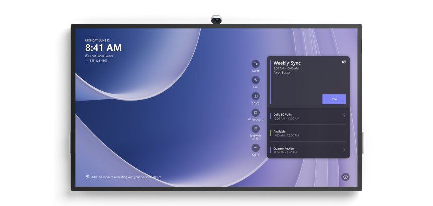 Microsoft Surface Hub 3 85" tableau blanc interactif 2,16 m (85") 3840 x 2160 pixels Écran tactile Platine