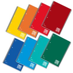 Blasetti One Color writing notebook A6 140 sheets Multicolour