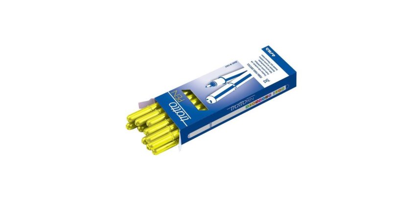 Tratto PEN felt pen Yellow 12 pc(s)