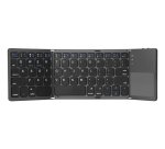 XtremeMac XWH-FLK-13 clavier Universel Bluetooth AZERTY Français Gris