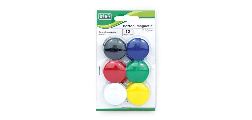 Lebez MR-30-ASS pin button 12 pc(s)