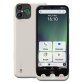 Doro Aurora A30 15,5 cm (6.1") Double SIM Android 14 4G USB Type-C 6 Go 128 Go 5000 mAh Blanc