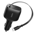 Belkin BoostCharge Universel Noir Allume-cigare Charge rapide Intérieure