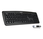 Hamlet XKKITA2-CX keyboard Home/Office USB QWERTY Italian Black