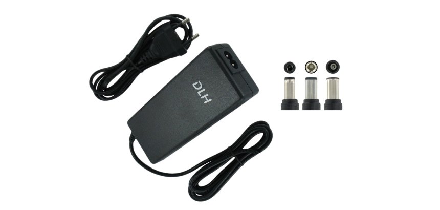 DLH DY-AI4590 adaptateur de puissance & onduleur Intérieure 90 W Noir
