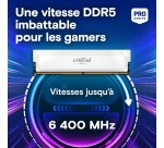 Crucial Pro CP2K32G64C40U5W module de mémoire 64 Go 2 x 32 Go DDR5 288-pin DIMM