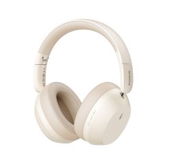 Baseus Bass 35 Max Auriculares Inalámbrico y alámbrico Diadema Música USB Tipo C Bluetooth Beige