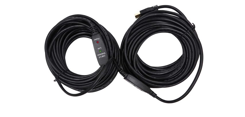 Neklan 2090695 câble USB USB 2.0 20 m USB A Noir