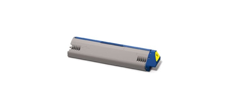 OKI - jaune - original - cartouche de toner