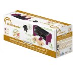 LITTLE BALANCE Raclette Multifonction Raclette 2 personnes prune