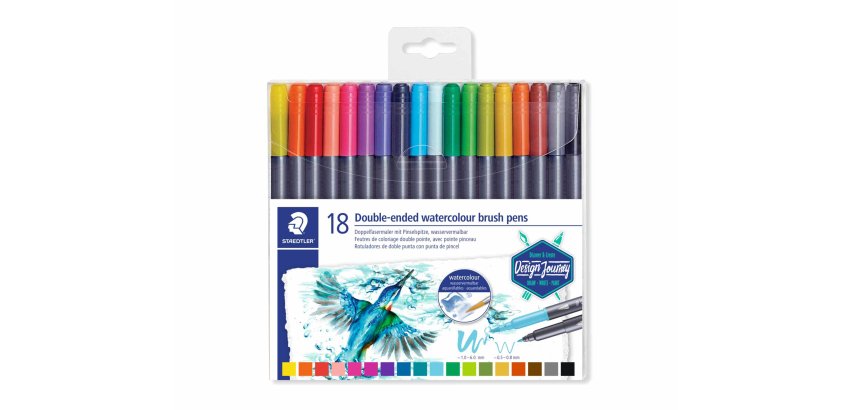 Staedtler 3001 marcatore Fine/Extra grassetto Multicolore 18 pz