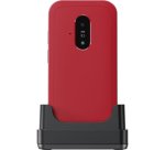 Doro Leva E22 7,11 cm (2.8") 127,8 g Rouge, Blanc Téléphone numérique