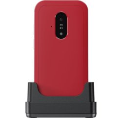 Doro Leva E22 7,11 cm (2.8") 127,8 g Rouge, Blanc Téléphone numérique