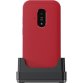 Doro Leva E22 7,11 cm (2.8") 127,8 g Rouge, Blanc Téléphone numérique