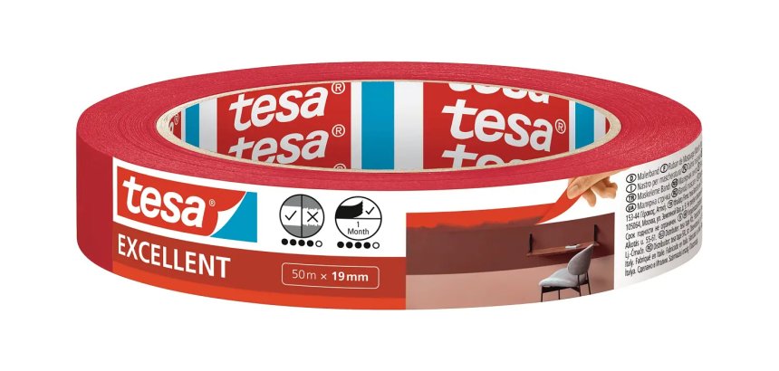 TESA Excellent 50 m Suitable for indoor use Paper