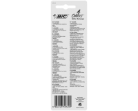 Recharge bic stylo 4 couleurs pointe 1mm trait 0,32mm       coloris rouge blister 2       unites