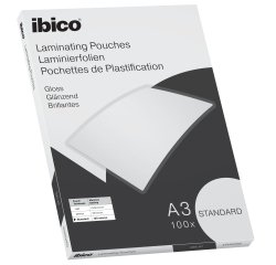 Basics Pochette de plastification, A3, 250 microns