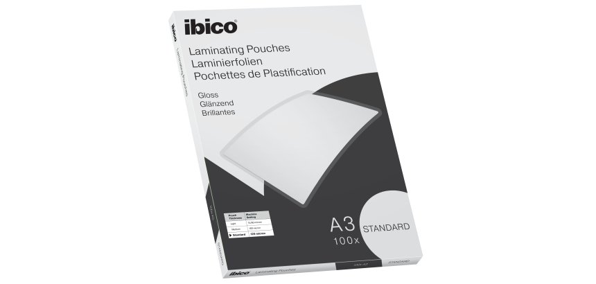 Basics Pochette de plastification, A3, 250 microns