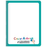 Cahier Ardoise Conquerant Classique Agrafe 170X220 48P 90G Seyes Aqua