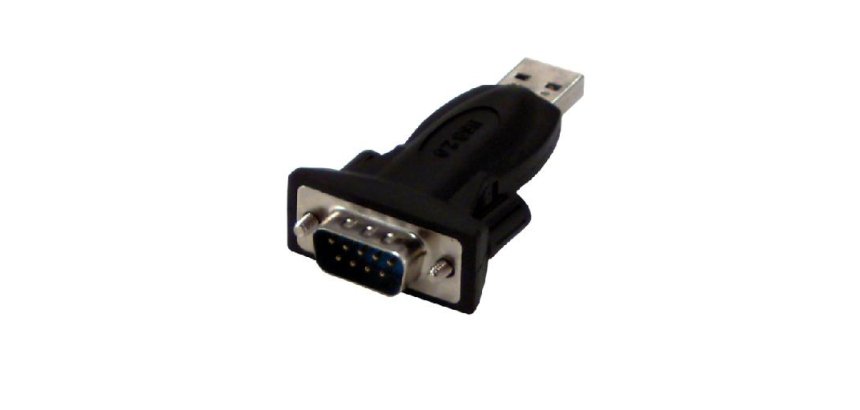 MCL USB2-118B changeur de genre de câble USB 2.0 RS232 Noir