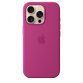 Apple Coque en silicone avec MagSafe pour iPhone 16 Pro - Fuchsia