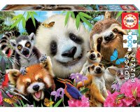 Puzzles carton 300 pieces educa les animaux 300 pieces
