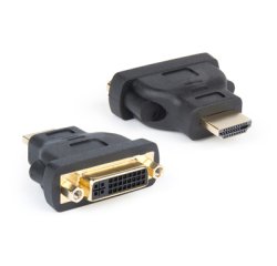 Hamlet XVAHDM-DV adattatore per inversione del genere dei cavi HDMI DVI Nero