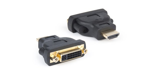 Hamlet XVAHDM-DV adattatore per inversione del genere dei cavi HDMI DVI Nero