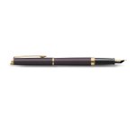 Stylo-plume waterman hemisphere metallic capuchon  clip pointe fine coloris noir lave coffret cadeau