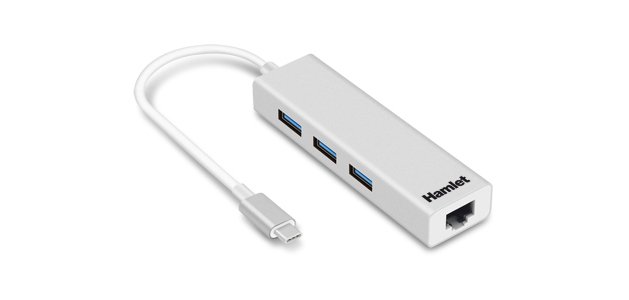 Hamlet XHUB331TCL laptop dock/port replicator USB 3.2 Gen 1 (3.1 Gen 1) Type-C White