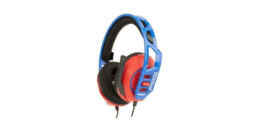 NACON RIG 300 Pro HN Auriculares Alámbrico Diadema Juego Azul, Rojo