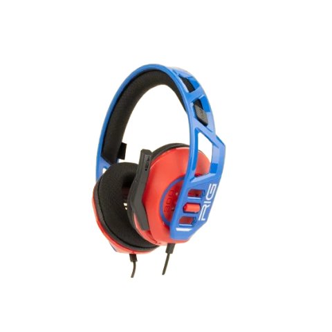 NACON RIG 300 Pro HN Auriculares Alámbrico Diadema Juego Azul, Rojo