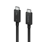Belkin INZ005HQ1MBK Câble Thunderbolt 1 m 120 Gbit/s Noir