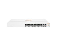 HPE Aruba Networking Aruba Instant On 1930 24G Class4 PoE 4SFP/SFP+ 195W Géré L2+ Gigabit Ethernet (10/100/1000) Connexion Ethernet, supportant l'alimentation via ce port (PoE) 1U Blanc