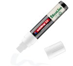 Marqueur edding 55 peinture base eau pointe biseautee 4/15mm coloris      blanc