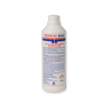 GIMA MEDICAL SOAP sapone disinfettante, flacone da 0,5 litri