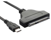 DLH DY-TU4870 câble SATA 0,16 m SATA 22-pin USB 3.2 Gen 1 (3.1 Gen 1) Type-C Noir