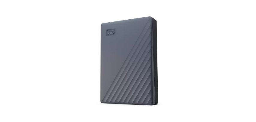 Western Digital My Passport WDBY3J0060BGY-WESN disque dur externe 6 To 2.5" USB Type-C 3.2 Gen 1 (3.1 Gen 1) Gris