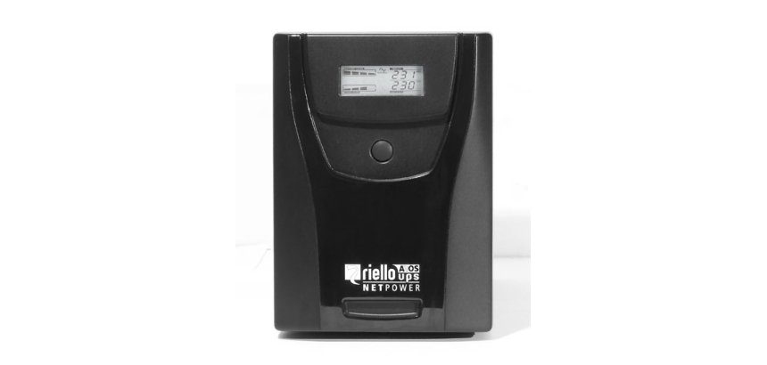 Riello NPW 1500 sistema de alimentación ininterrumpida (UPS) 1,5 kVA 900 W 6 salidas AC